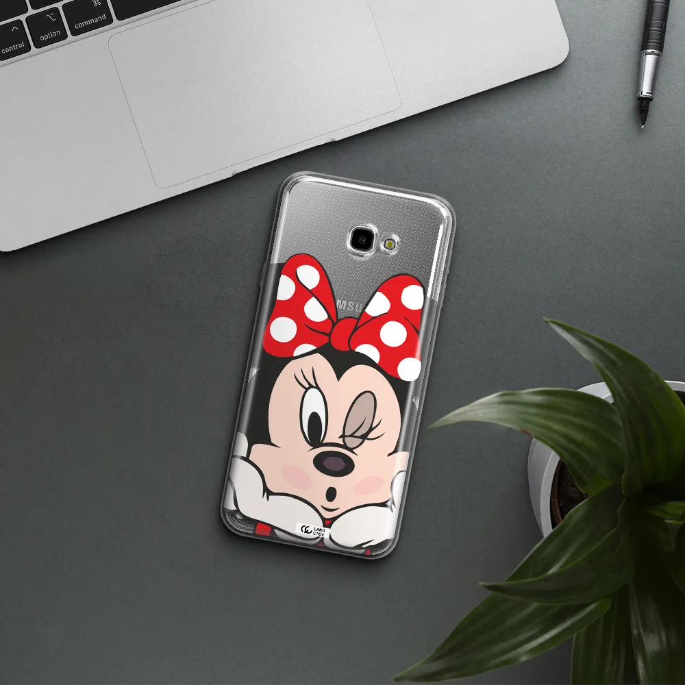 Minnie Mouse Samsung J4 Plus Clear TPU Case