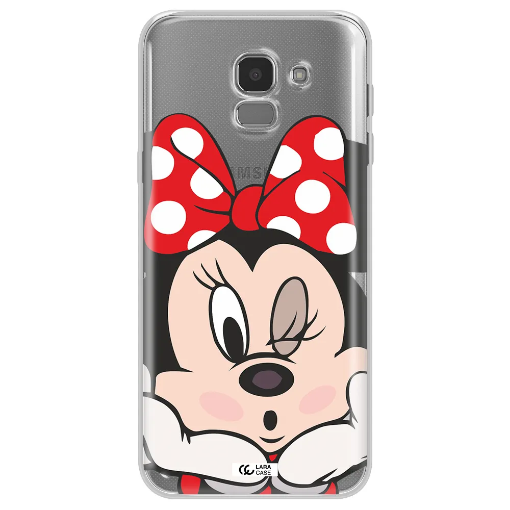 Minnie Mouse Samsung J6 Clear TPU Case