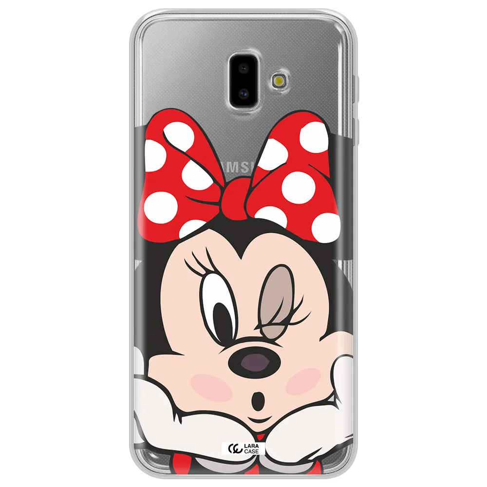 Minnie Mouse Samsung J6 Plus Clear TPU Case