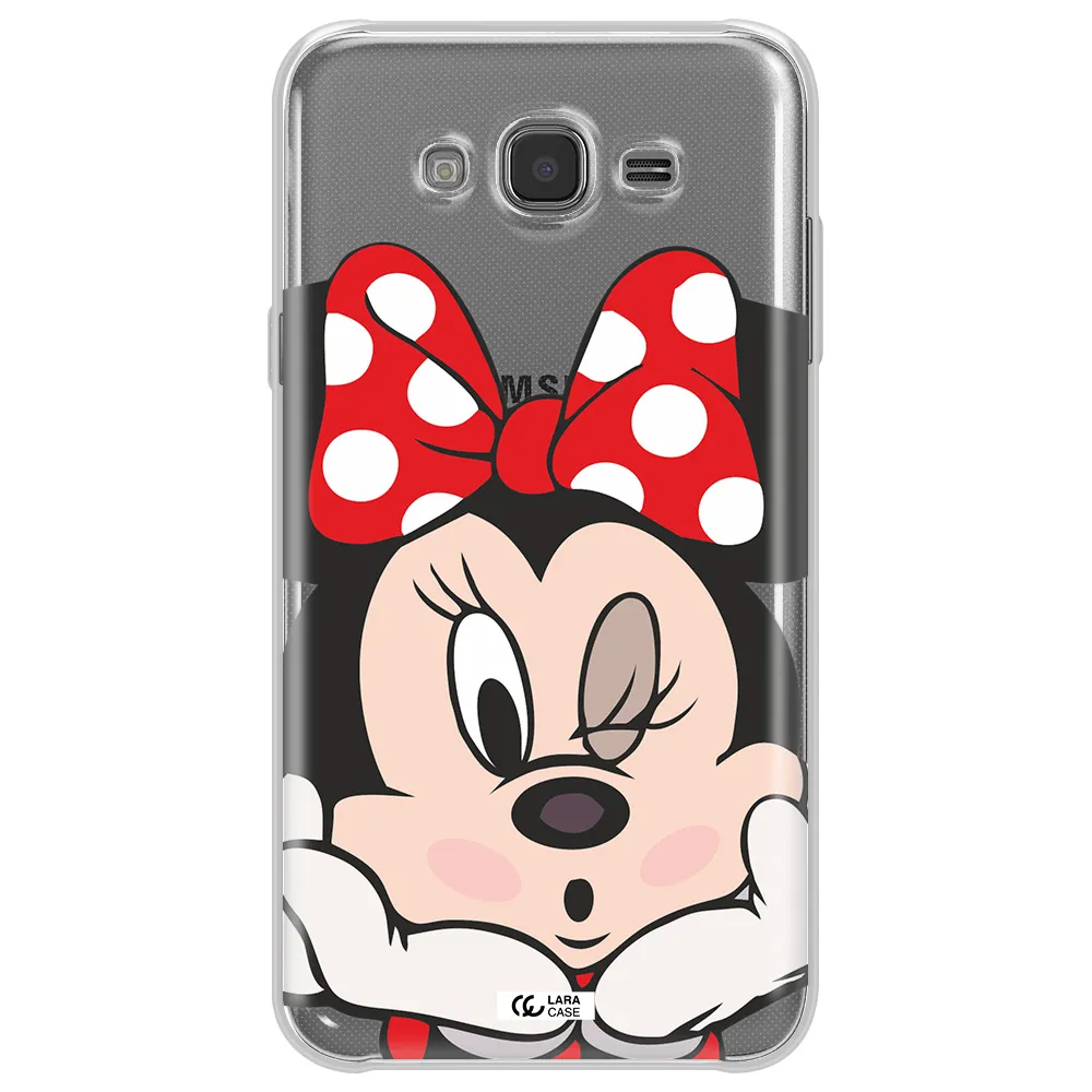 Minnie Mouse Samsung J7 Core Clear TPU Case