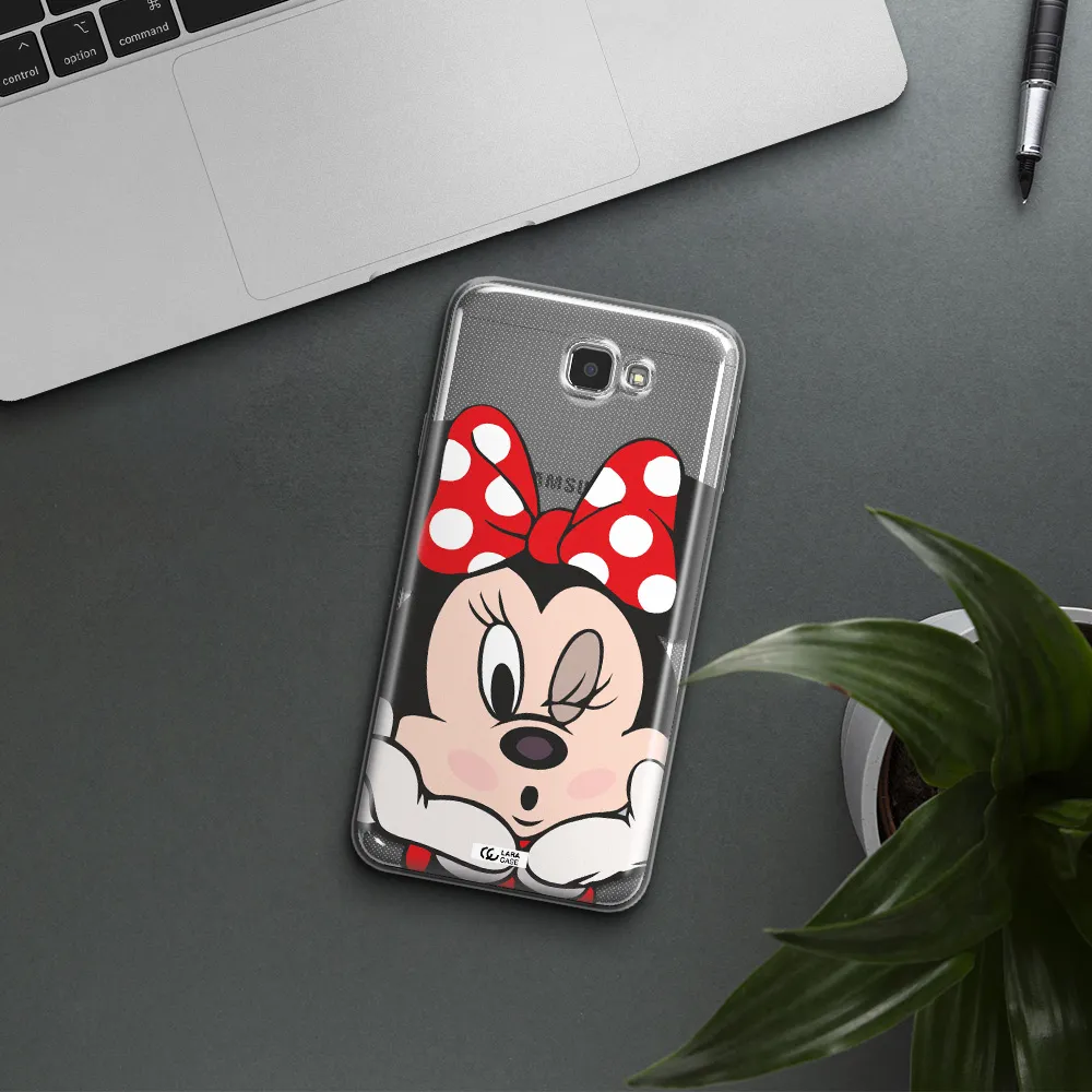 Minnie Mouse Samsung J7 Prim Clear TPU Case