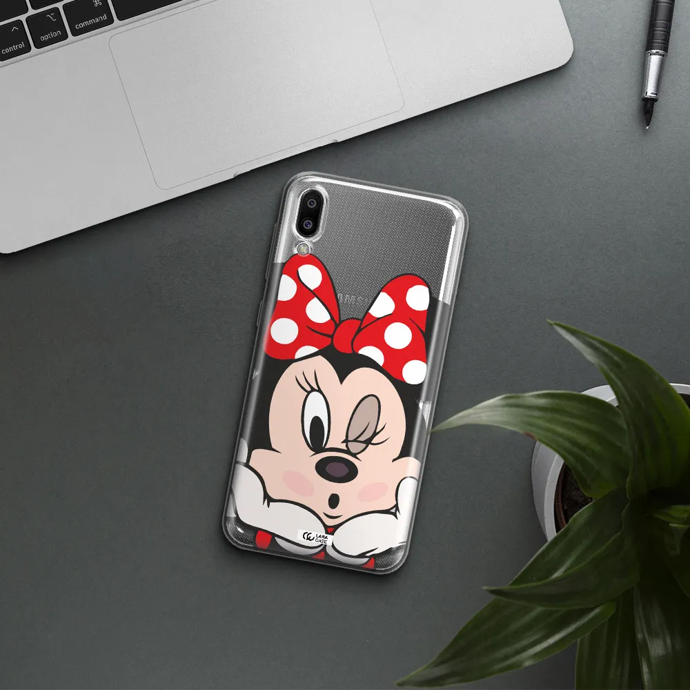 Minnie Mouse Samsung M10 Clear TPU Case