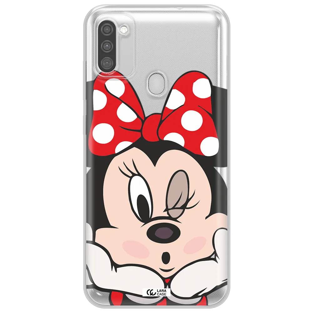 Minnie Mouse Samsung M11 Clear TPU Case