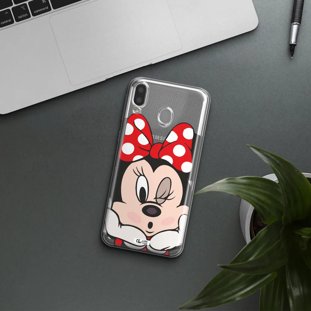 Minnie Mouse Samsung M20 Clear TPU Case