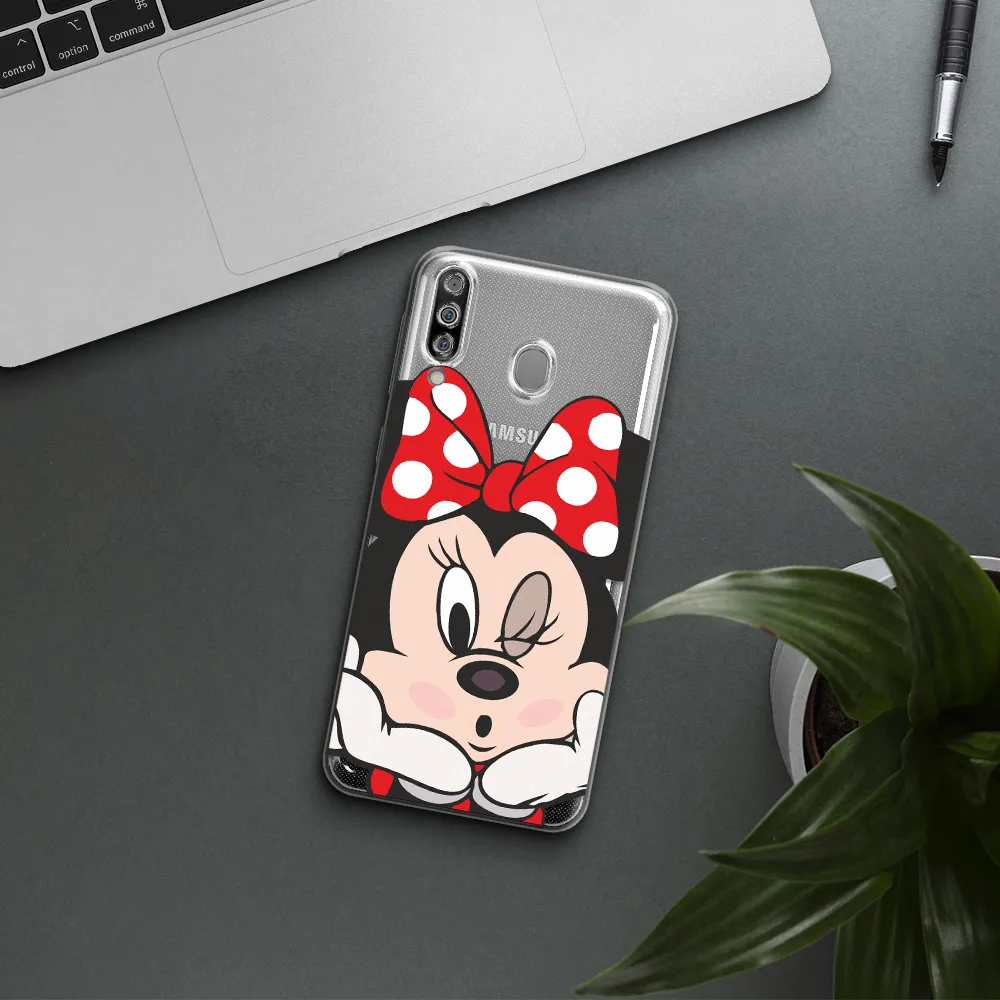 Minnie Mouse Samsung M30 Clear TPU Case