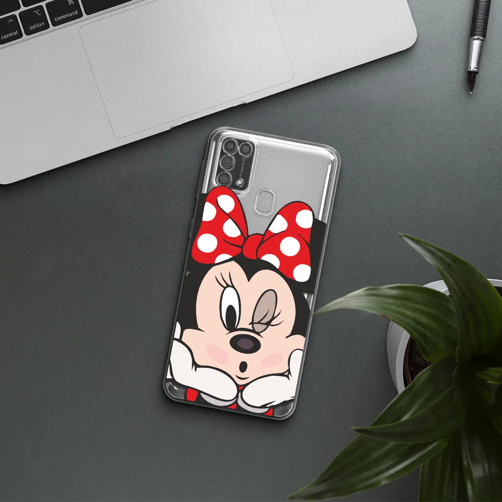 Minnie Mouse Samsung M31 Clear TPU Case