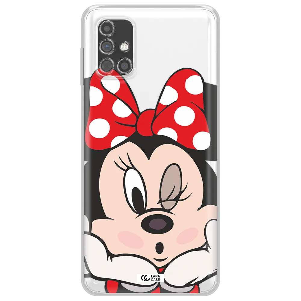 Minnie Mouse Samsung M31S Clear TPU Case
