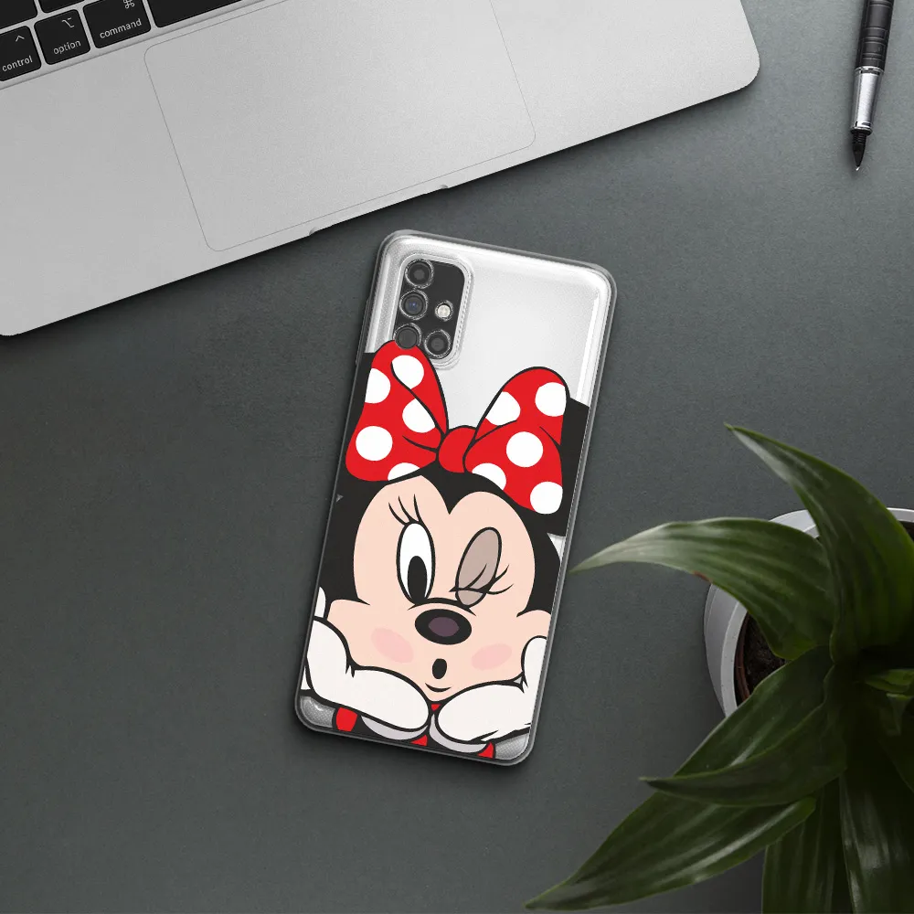 Minnie Mouse Samsung M51 Clear TPU Case