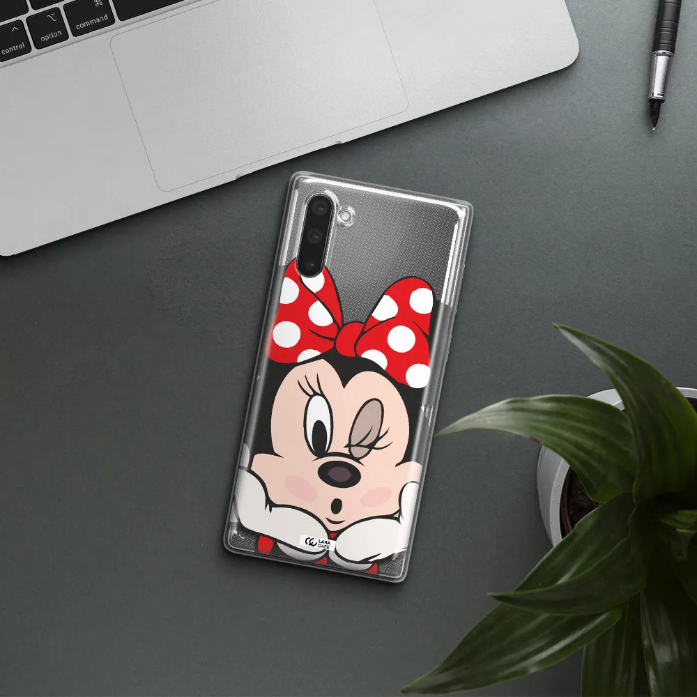Minnie Mouse Samsung Note 10 Clear TPU Case