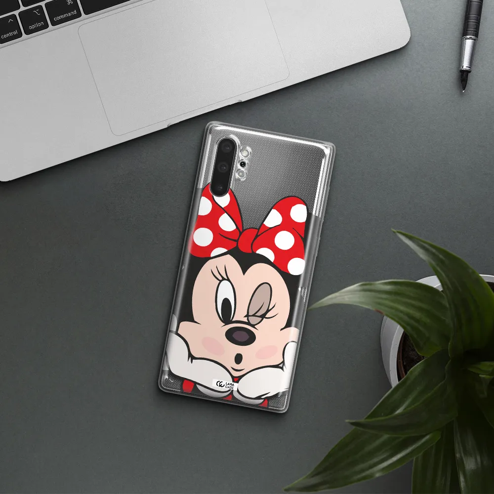 Minnie Mouse Samsung Note 10 Plus Clear TPU Case