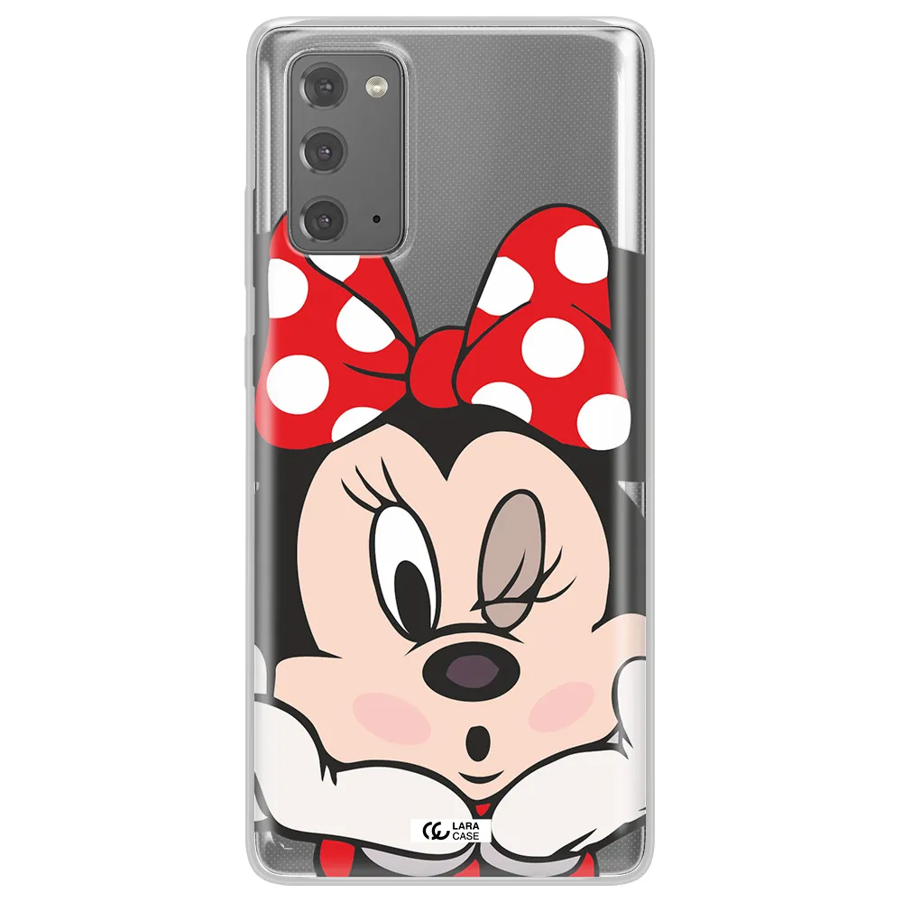 Minnie Mouse Samsung Note 20 Clear TPU Case