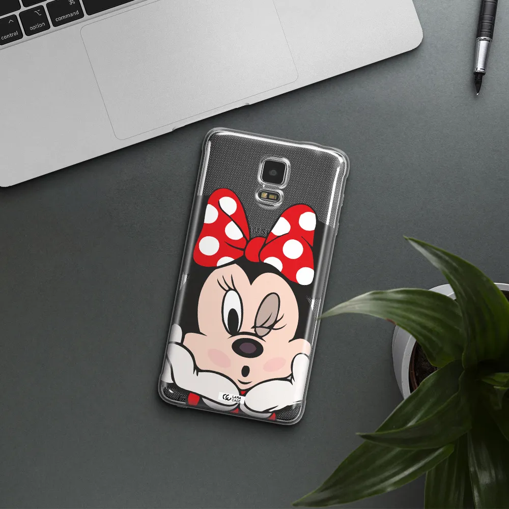 Minnie Mouse Samsung Note 4 Clear TPU Case