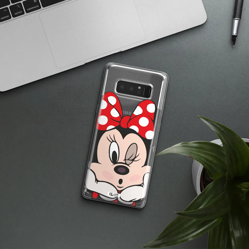 Minnie Mouse Samsung Note 8 Clear TPU Case