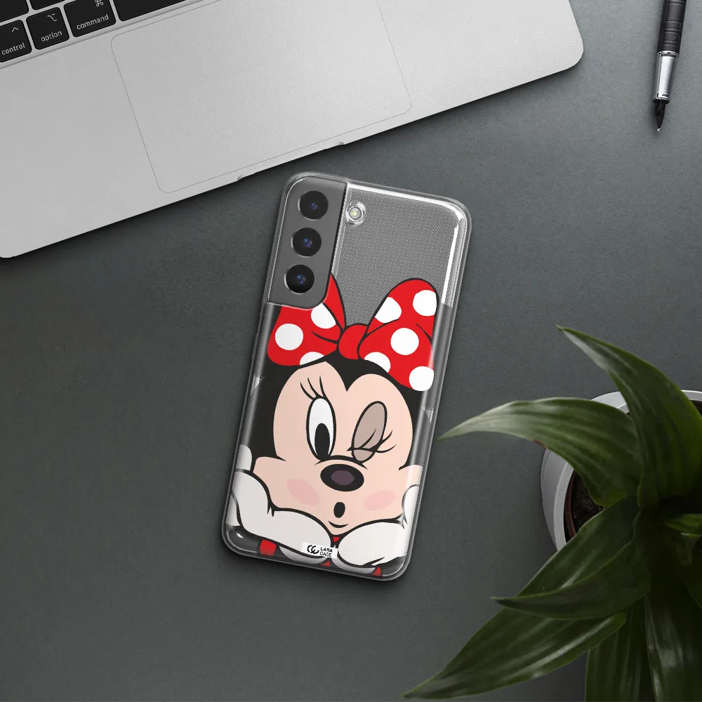 Minnie Mouse Samsung S 22 Plus Clear TPU Case