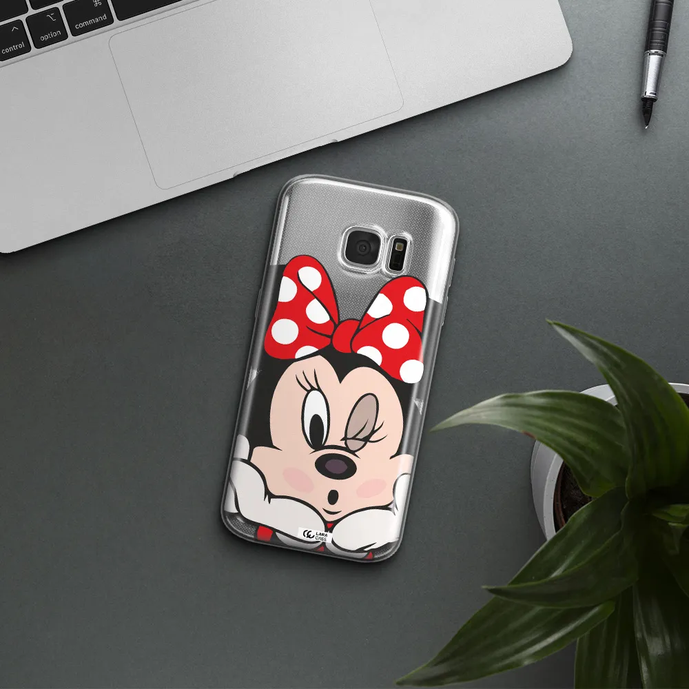 Minnie Mouse Samsung S 7 Clear TPU Case