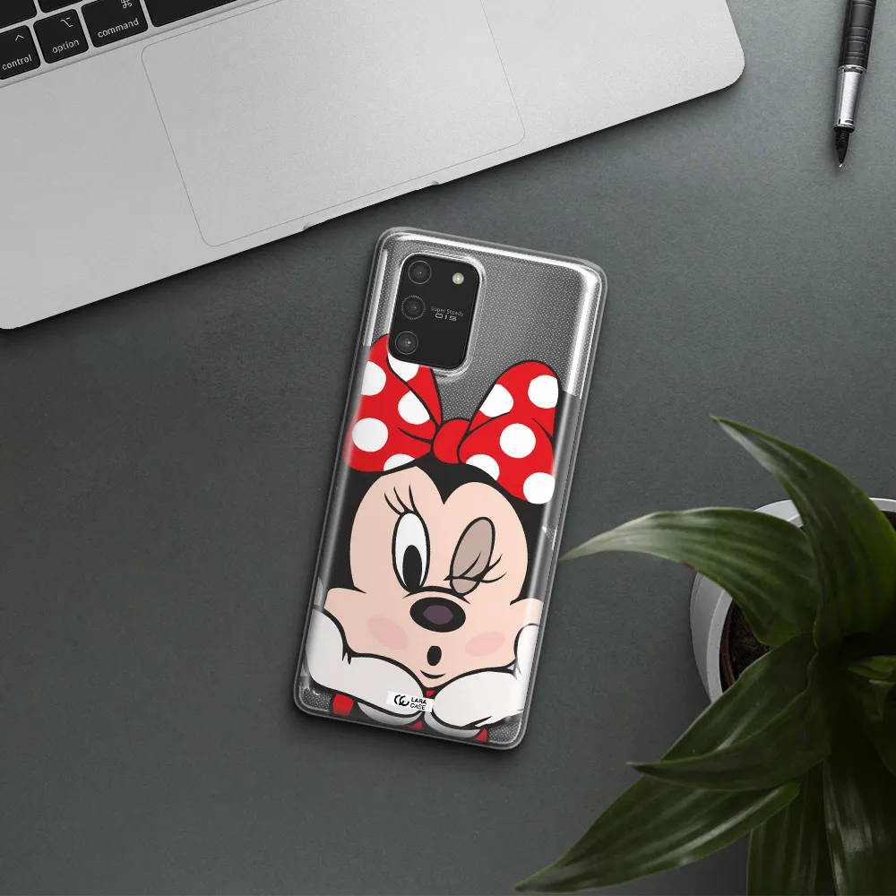 Minnie Mouse Samsung S10 Lite Clear TPU Case