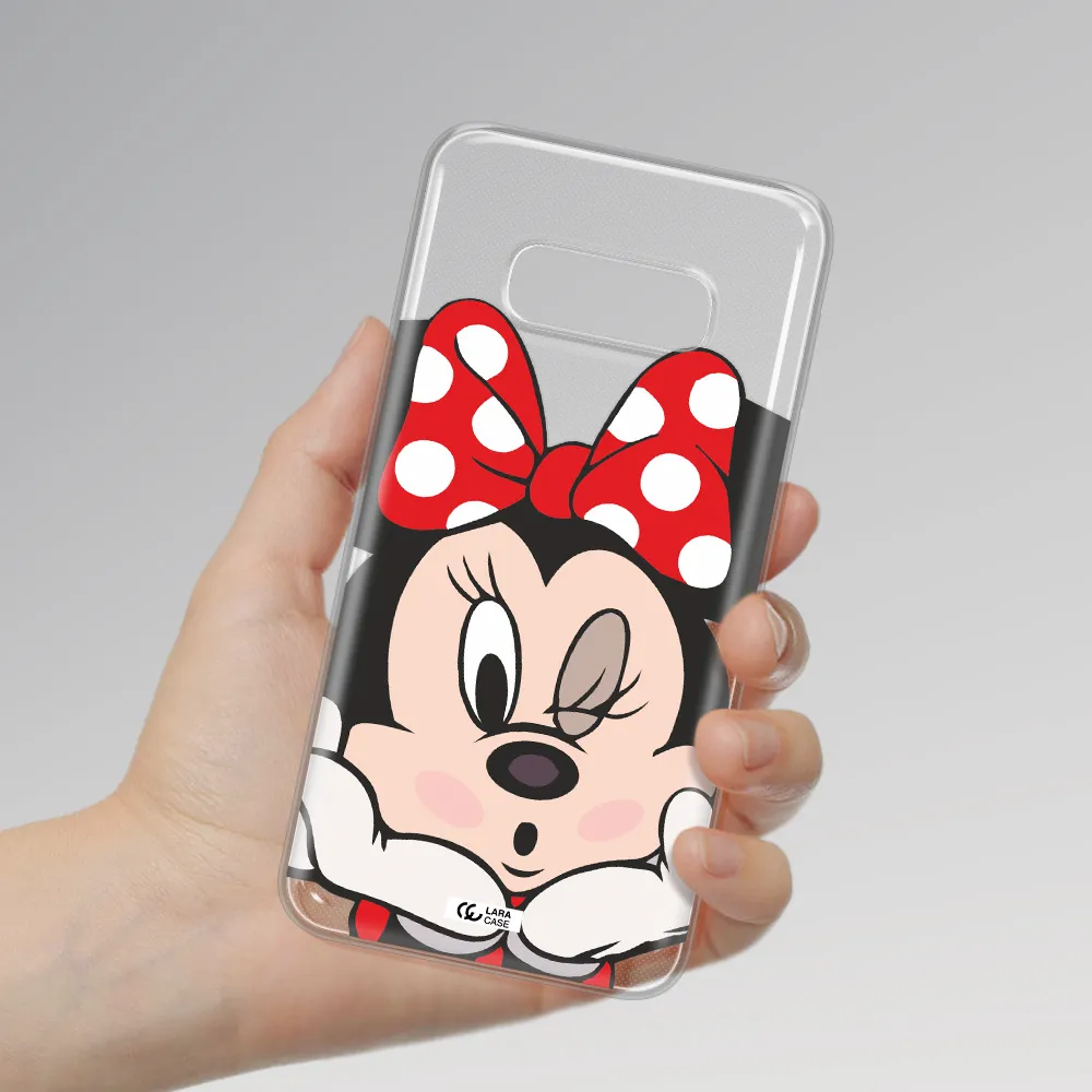Minnie Mouse Samsung S10e Clear TPU Case