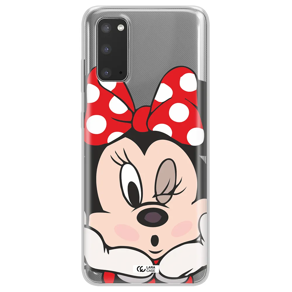 Minnie Mouse Samsung S20 Clear TPU Case