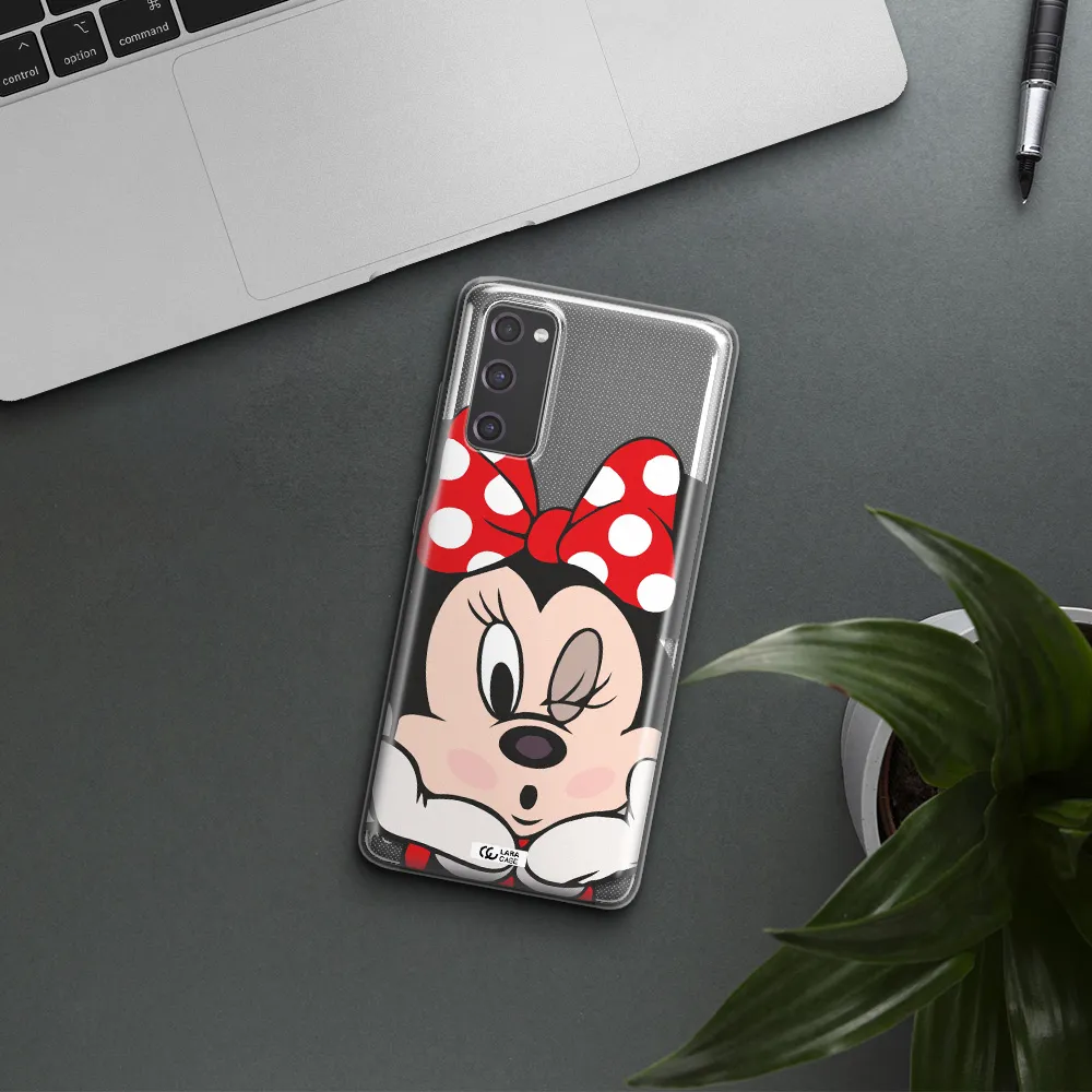 Minnie Mouse Samsung S20 Fe Clear TPU Case