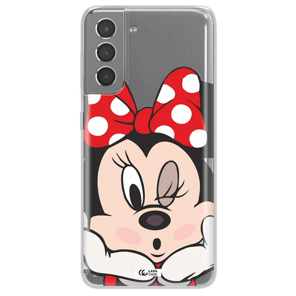 Minnie Mouse Samsung S21 Clear TPU Case