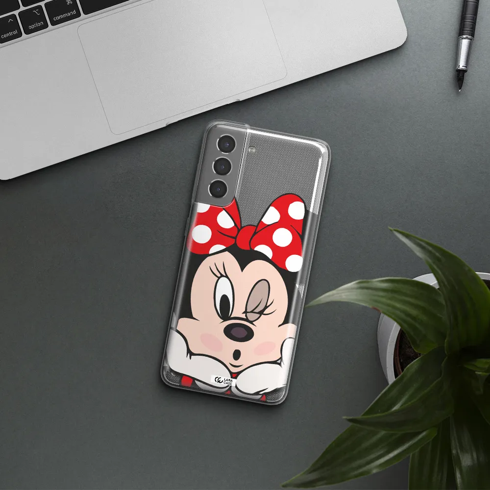 Minnie Mouse Samsung S21 Clear TPU Case