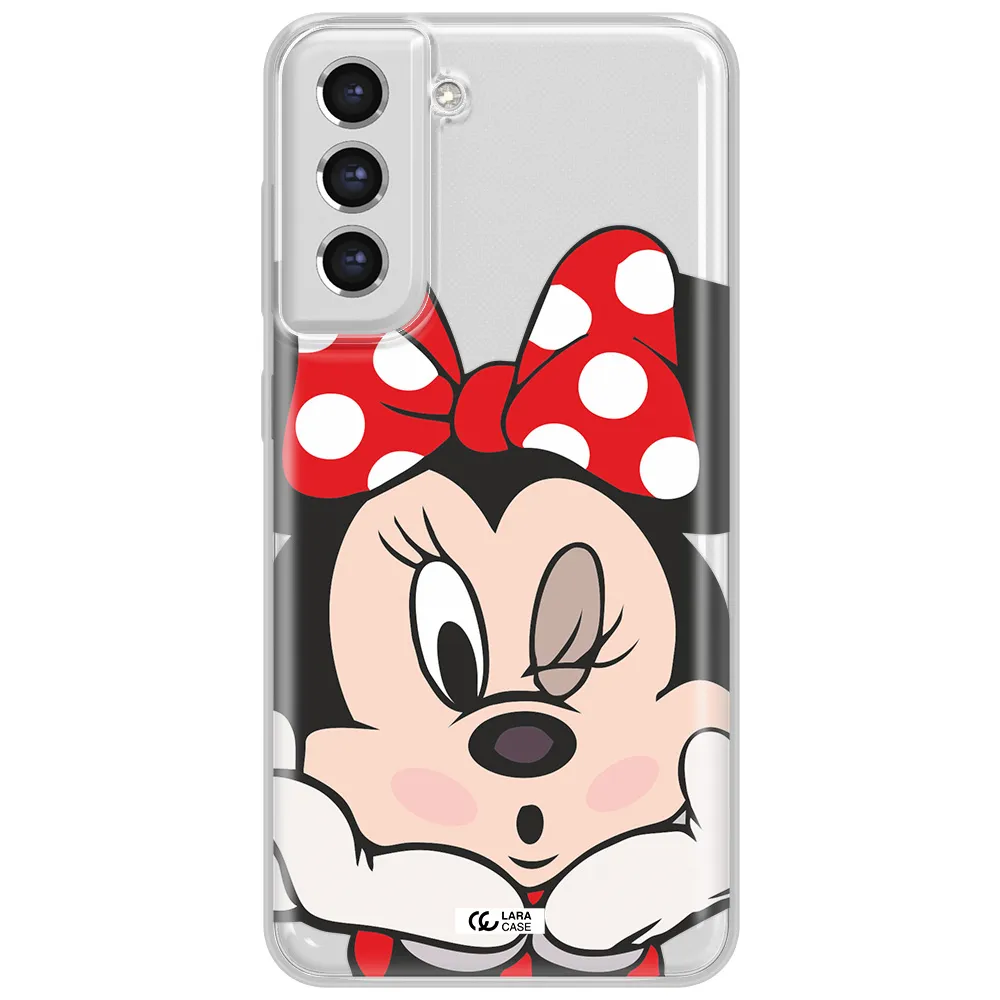 Minnie Mouse Samsung S21 Fe Clear Tpu Case