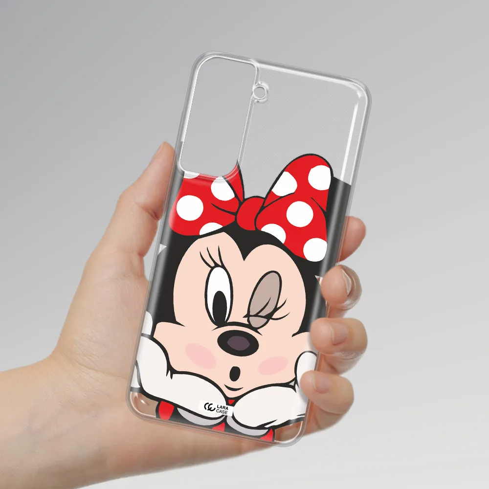 Minnie Mouse Samsung S21 Fe Clear Tpu Case