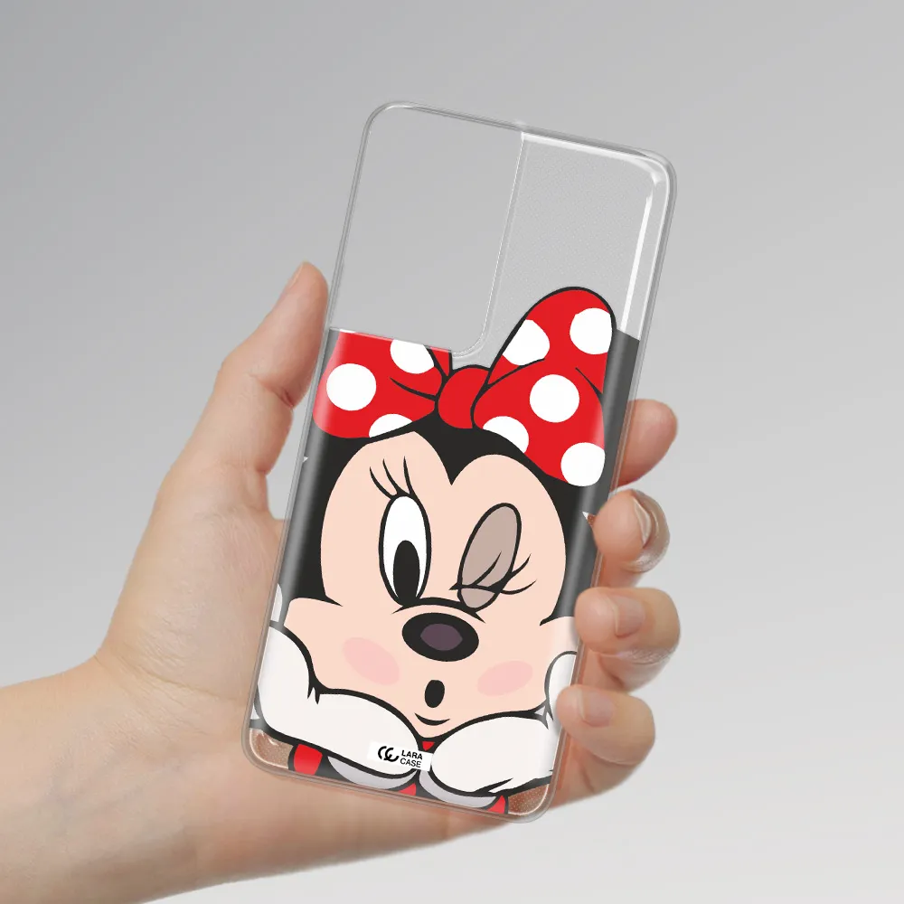 Minnie Mouse Samsung S21 Ultra Clear TPU Case