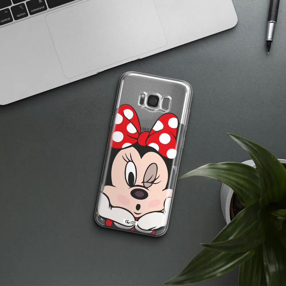 Minnie Mouse Samsung S8 Clear TPU Case