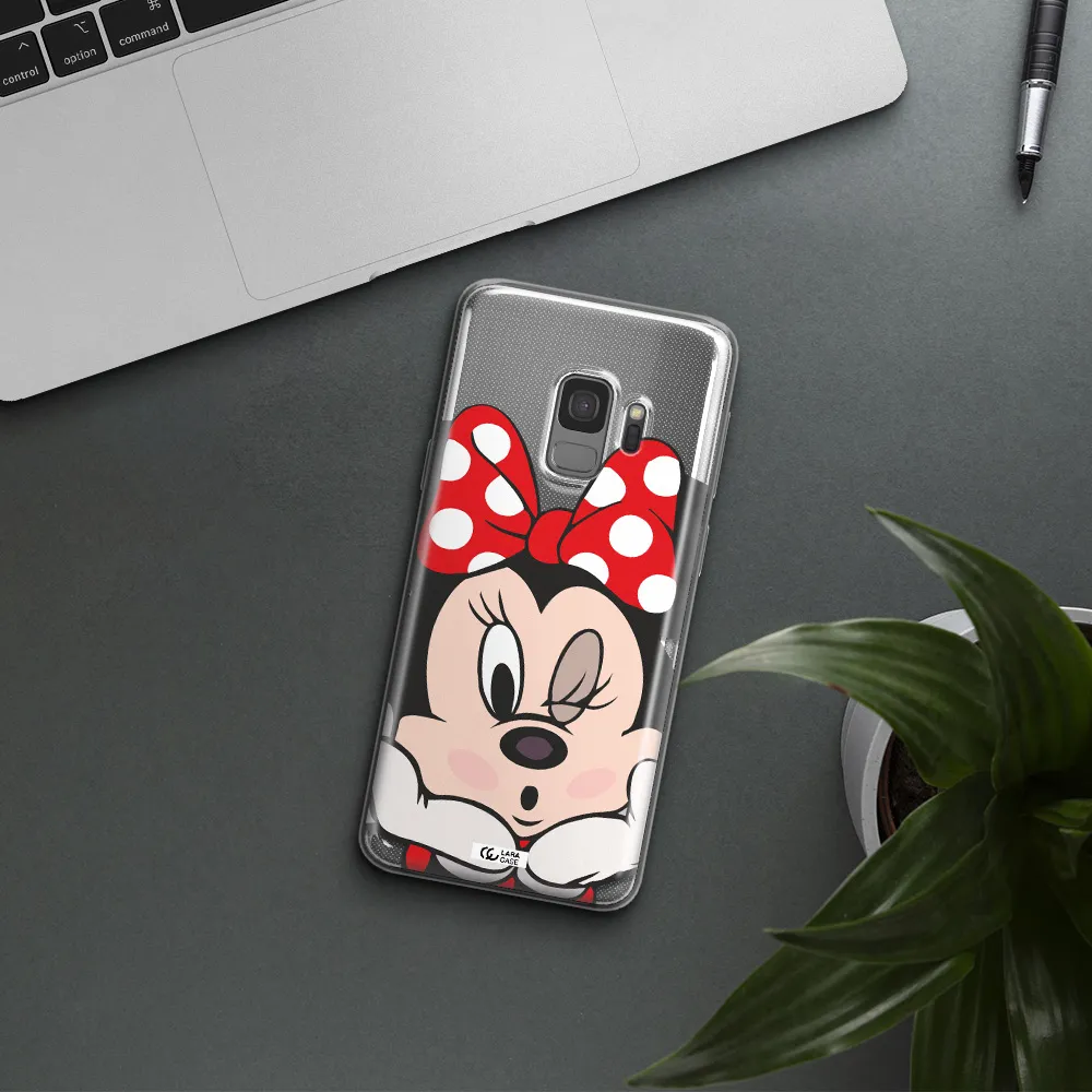 Minnie Mouse Samsung S9 Clear TPU Case
