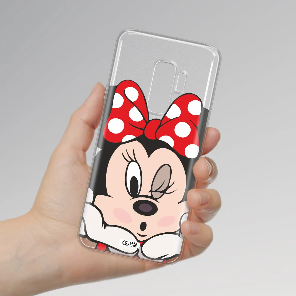 Minnie Mouse Samsung S9 Plus Clear TPU Case