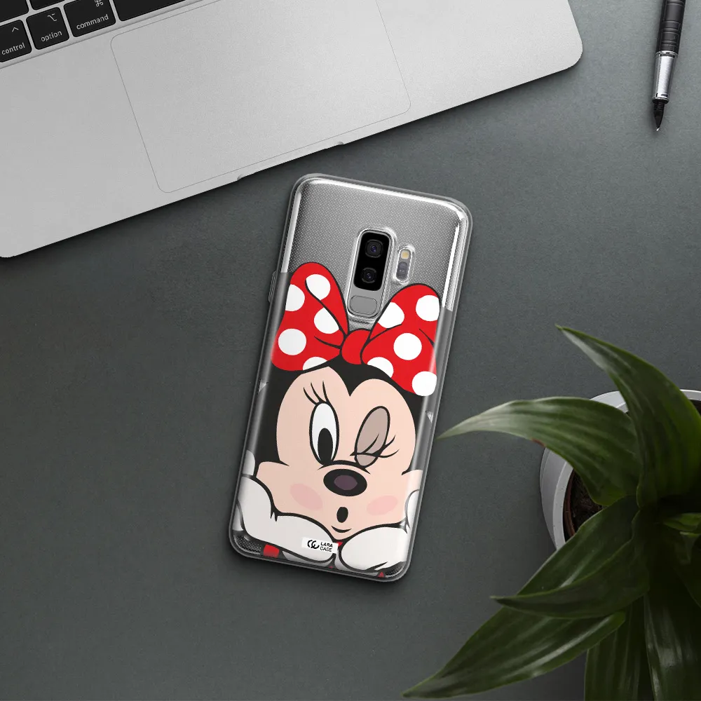 Minnie Mouse Samsung S9 Plus Clear TPU Case