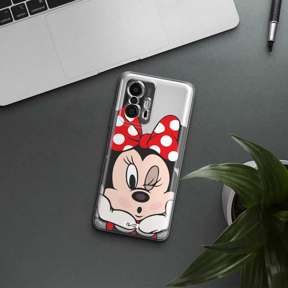 Minnie Mouse Xiaomi 11T Clear Tpu Case