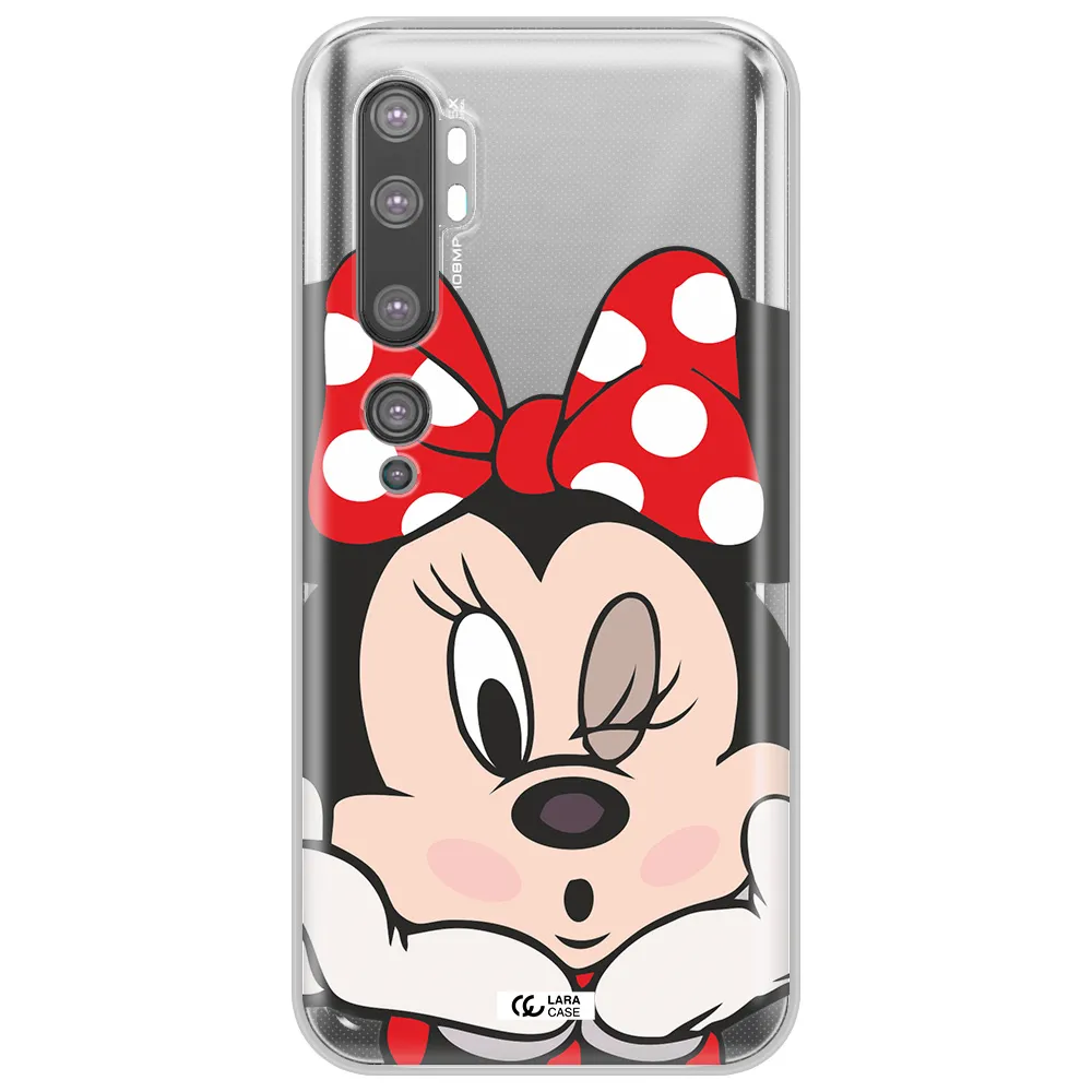 Minnie Mouse Xiaomi Mi Note 10 Clear TPU Case