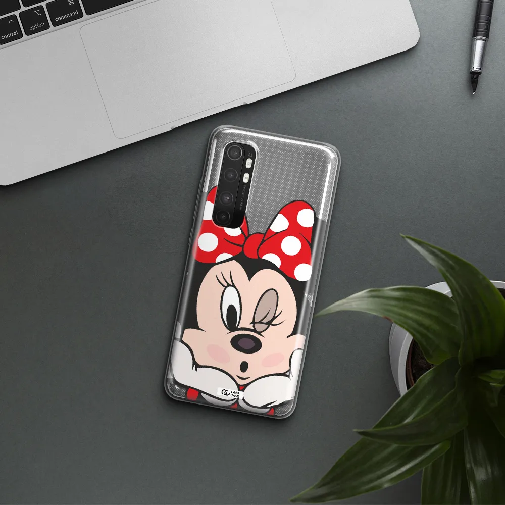 Minnie Mouse Xiaomi Mi Note 10 Lite Clear TPU Case