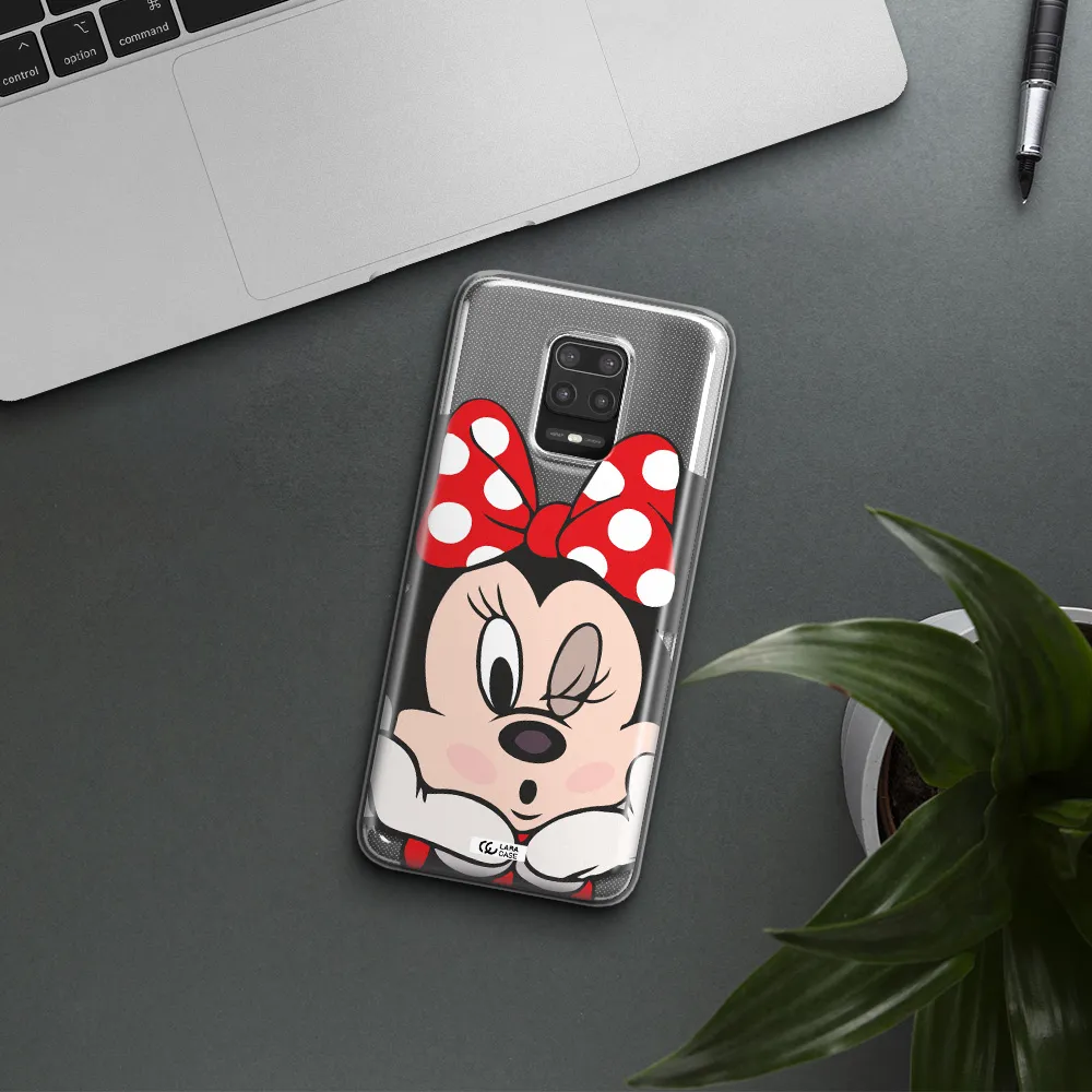 Minnie Mouse Xiaomi Note 9S Clear TPU Case