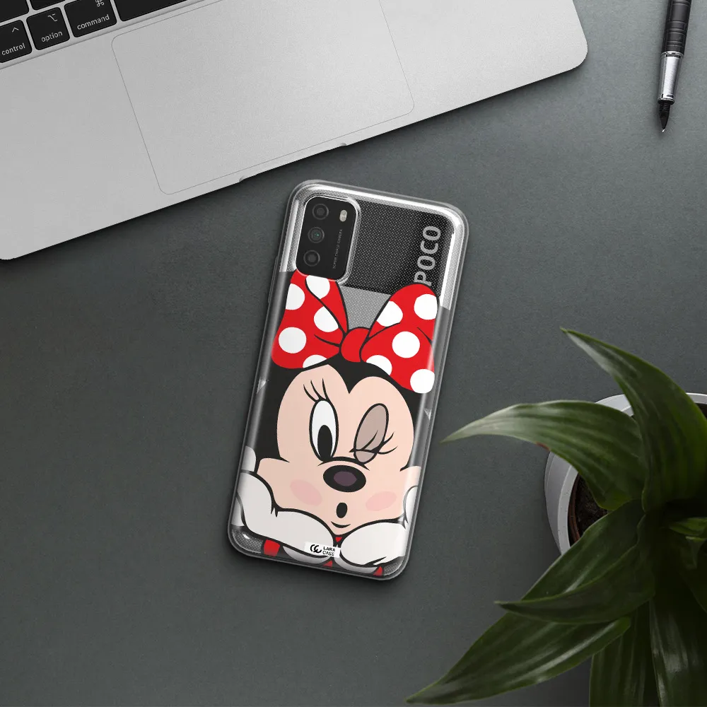 Minnie Mouse Xiaomi Poco M3 Clear TPU Case