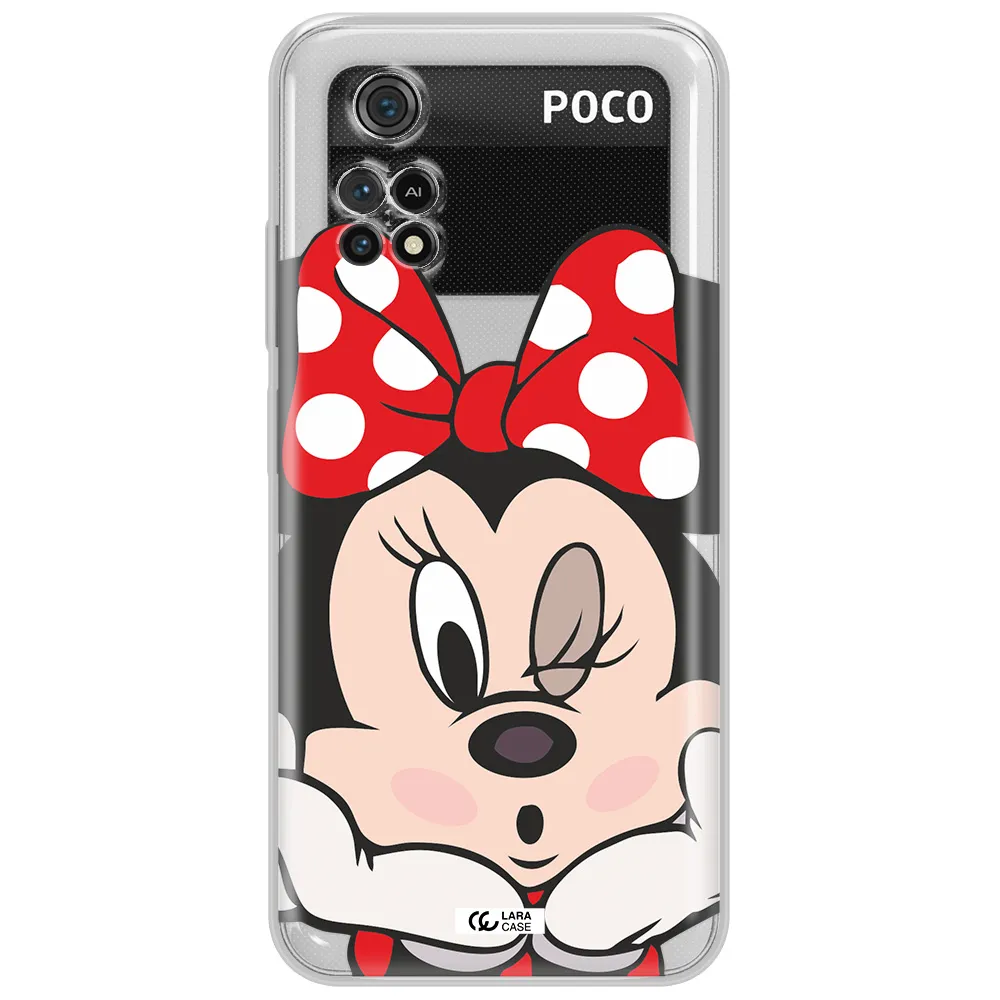 Minnie Mouse Xiaomi Poco M4 Pro 4G Clear Tpu Case