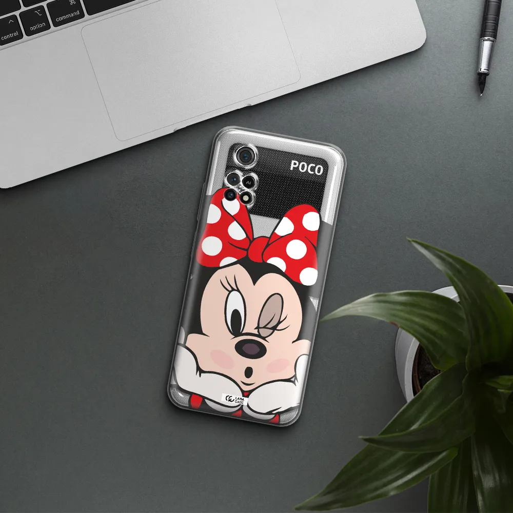 Minnie Mouse Xiaomi Poco M4 Pro 4G Clear Tpu Case