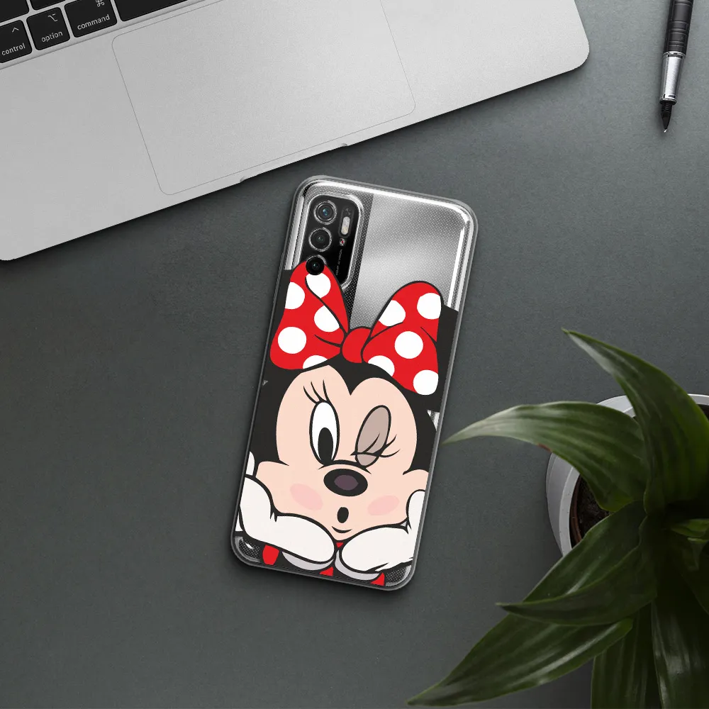 Minnie Mouse Xiaomi Poco M4 Pro 5G Clear Tpu Case