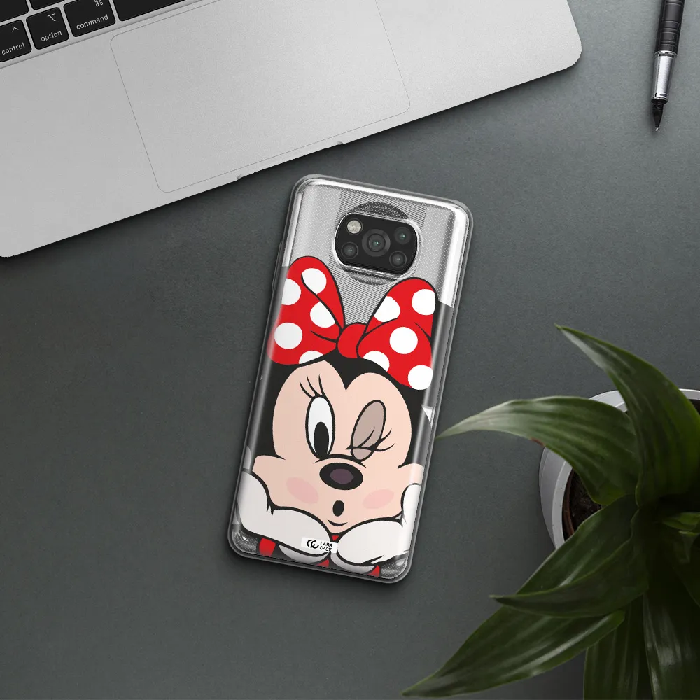 Minnie Mouse Xiaomi Poco X3 Clear TPU Case