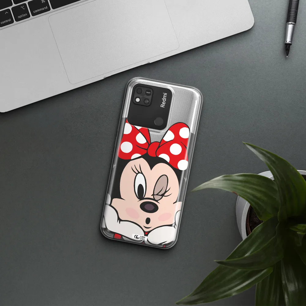Minnie Mouse Xiaomi Redmi 10A Clear TPU Case