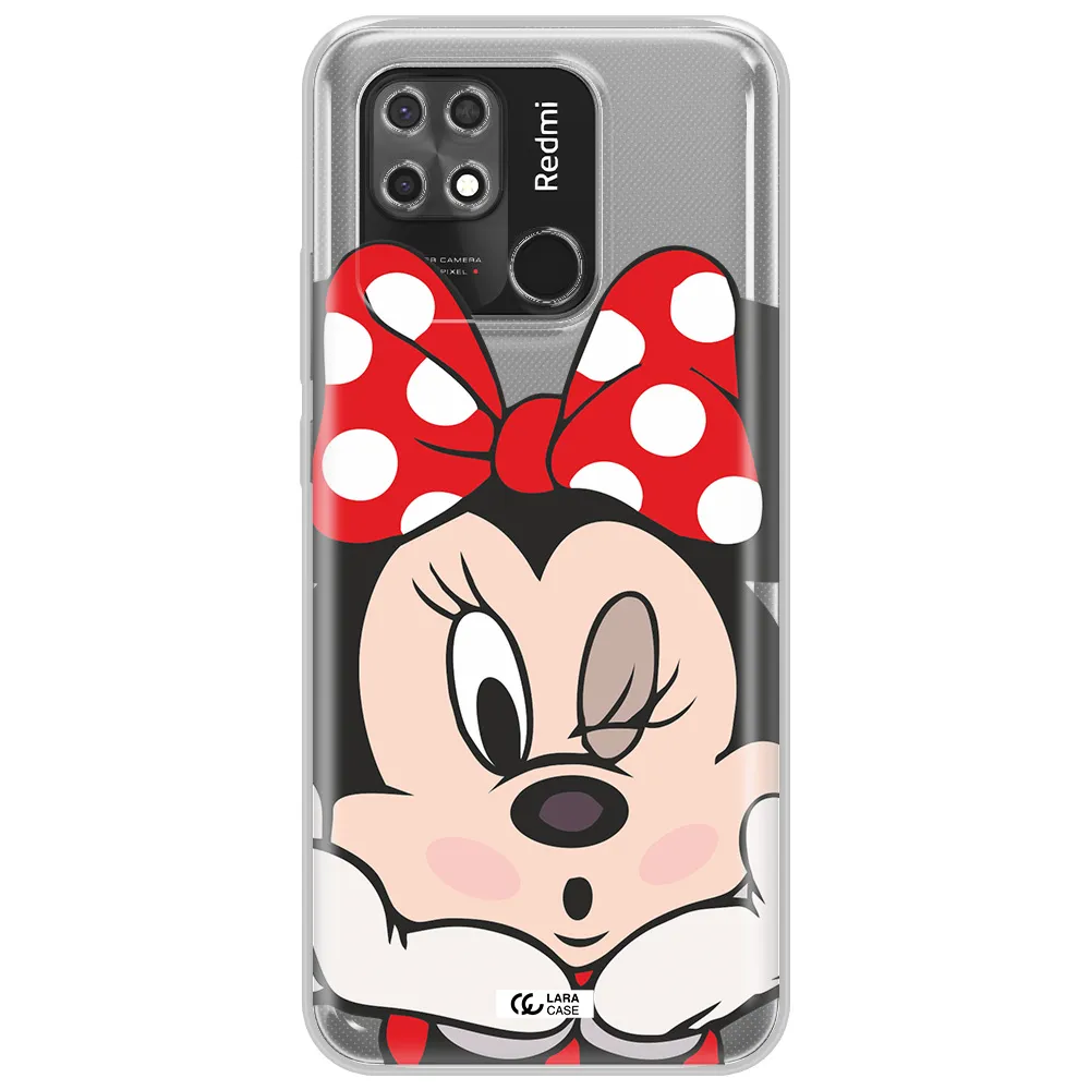 Minnie Mouse Xiaomi Redmi 10C Clear TPU Case
