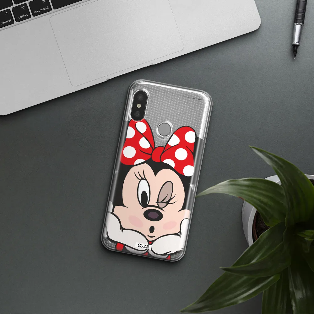 Minnie Mouse Xiaomi Redmi 6 Pro Clear TPU Case