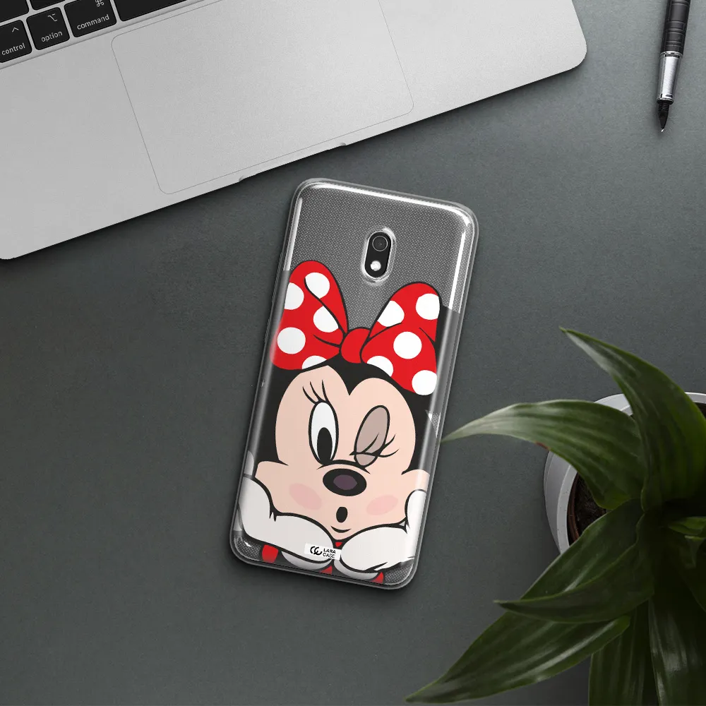 Minnie Mouse Xiaomi Redmi 8A Clear TPU Case