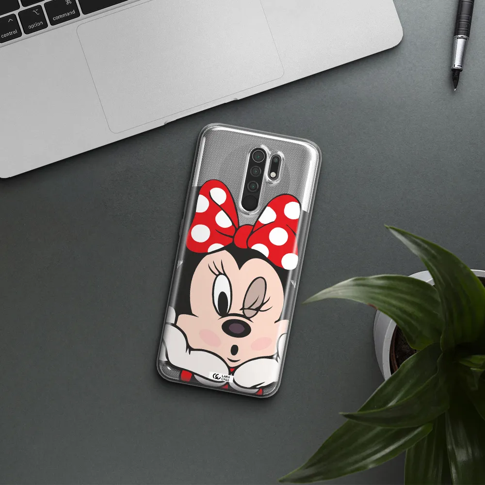 Minnie Mouse Xiaomi Redmi 9 Clear TPU Case