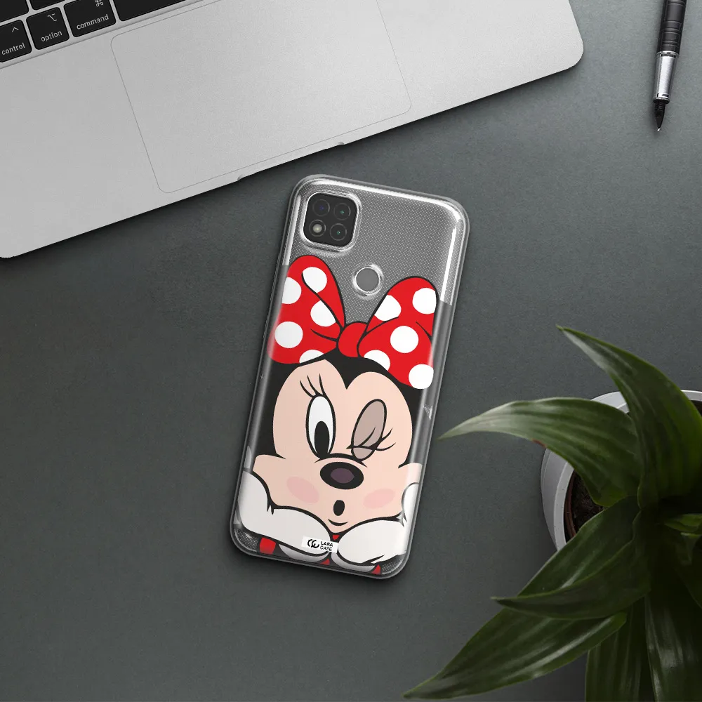 Minnie Mouse Xiaomi Redmi 9C Clear TPU Case