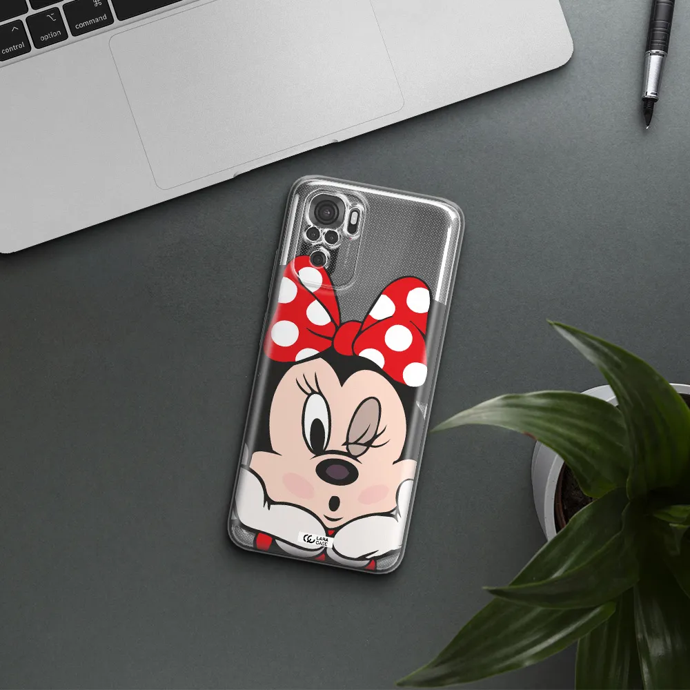 Minnie Mouse Xiaomi Redmi Note 10S Clear Tpu Case