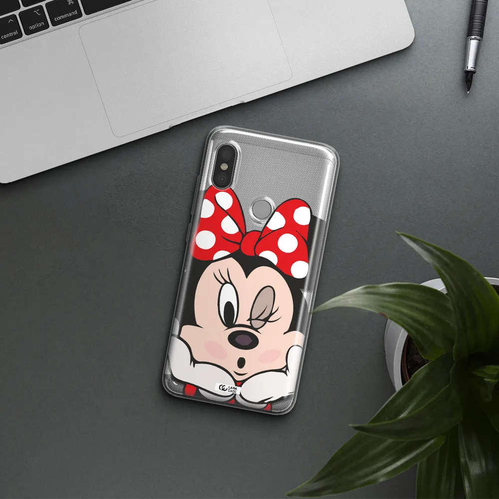 Minnie Mouse Xiaomi Redmi Note 6 Pro Clear TPU Case