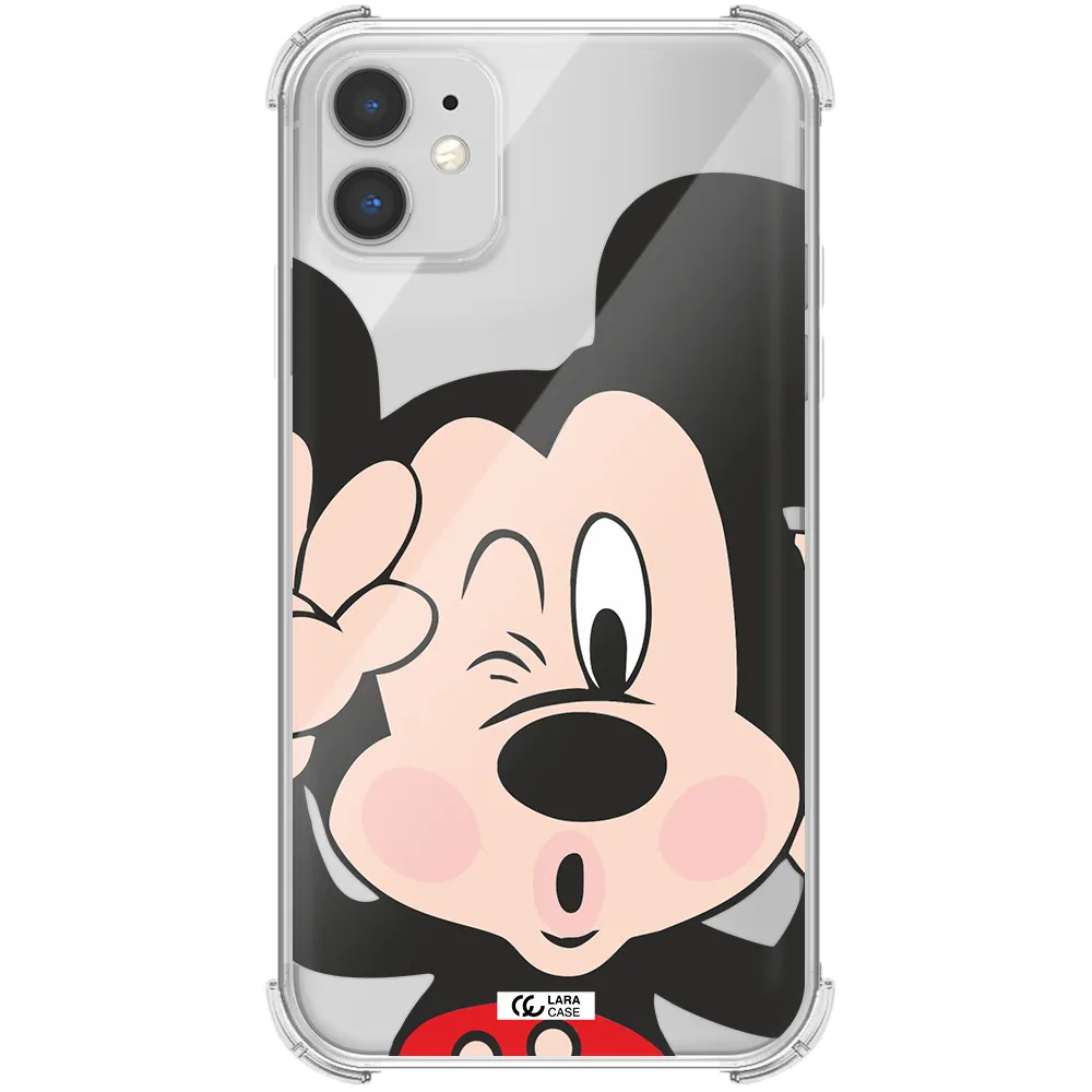 Mickey Mouse Apple iPhone 11 Clear PC Case